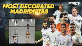 Real Madrid The most successful players in Los Blancos history ft Luka Modric [upl. by Kcirnek]