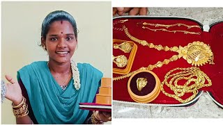 My Gold Jwellery Collection Vlog  Saranya Manoraj [upl. by Skutchan]