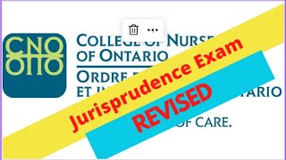 CNO jurisprudence exam REVISED [upl. by Brackely]