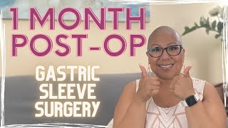 Jens Gastric Sleeve Journey 1 Month Later [upl. by Ranip]