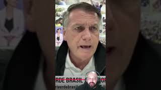 Bolsonaro comenta votos de Trump [upl. by Donnenfeld303]