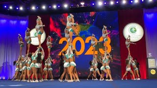 Cheer Extreme Sr Elite Worlds 2023 Full Routine [upl. by Lion829]