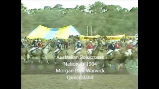 Australian Polocrosse Nationals Warwick1984 QLD v VIC Mens Final [upl. by Ayit75]