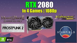 RTX 2080 GFN  Test in 4 Games in 2024  1080p  Benchmark [upl. by Lener]