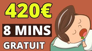 FAIRE 420€ EN 8 MINS ENCORE ET ENCORE  GAGNER DE L’ARGENT EN LIGNE 2024 [upl. by Eneles]