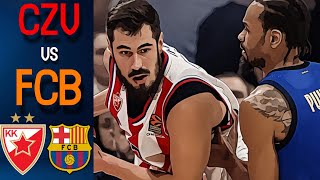 Crvena Zvezda  FC Barcelona  Most Clutch Game of the Season [upl. by Analaj]