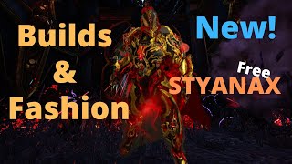 Warframe STYANAX 3 Forma amp 5 Forma builds [upl. by Retrak]