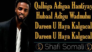 NAJIIB ALFA  HEES CUSUB HAYAAN  OFFICIAL LYRICS 2020 [upl. by Kristofor]