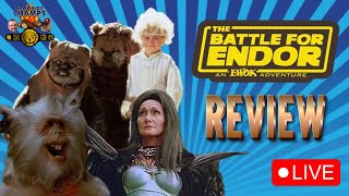 LIVE  Battle for Endor An Ewok Adventure  Review  Star Wars [upl. by Atteuqehs]