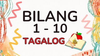 Bilang 1  10 TAGALOG Number 1  10 [upl. by Erej]