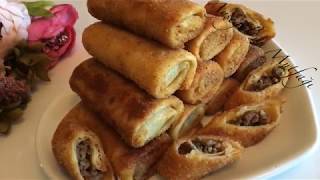 KIYMALI KREP BÖREK TARİFİ [upl. by Nork]