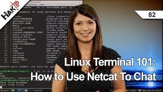 Linux Terminal 101 How to Use Netcat To Chat [upl. by Aliahkim425]