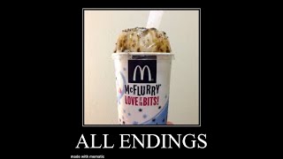 Mcflurry All Endings Meme [upl. by Engedus]