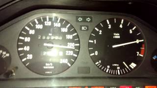 BMW E30 M54B30 acceleration 0240 [upl. by Norda]