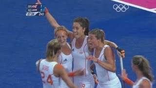 Womens Hockey Pool A  GBR v NED  London 2012 Olympics [upl. by Phaih]