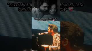 Pirai thedum iravile song🤧💔gvprakashsaindhaviprakash malaysiaconcertytshortsshortsshortsfeed [upl. by Mok]