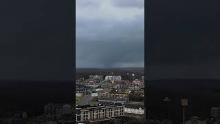 Clarksville TN EF3 tornado timelapse drone [upl. by Asilrahc]