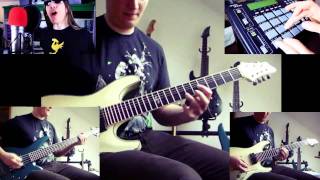 Skrillex  Rock n Roll Djent Metal Cover on Bass Guitar  MPC [upl. by Atnwahsal]