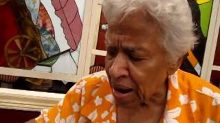 Leah Chase explains the buffet for Adonicias birthday dinner [upl. by Miharba]