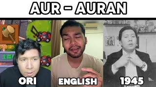 Aur Auran all Versions 🗣️🔥🔥 [upl. by Oirramed]