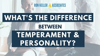 Whats the difference between Temperament and Personality 2 [upl. by Alilak]