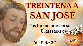 🔴🧺DÍA 2  TREINTENA A SAN JOSÉ🪵 CANASTO DE SAN JOSÉ [upl. by Hopper]