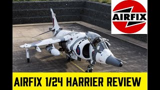 Airfix 124 BAe Harrier GR3 Review  plus bonus Flightpath [upl. by Fleisig11]