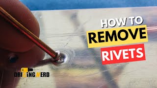 How to Remove Rivets 2 Simple Methods with Easy Steps  Drilling Nerd [upl. by Blumenthal]