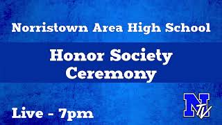 Norristown Area High School  National Honor Society Induction [upl. by Nodaj]