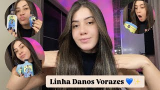 COMPREI MUITOS PRODUTOS DA LOLA TESTEI A LINHA DANOS VORAZES 💙✨ [upl. by Achilles327]