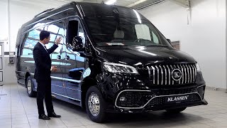 2024 Mercedes Sprinter VIP Luxury KING VAN  Full Review Interior Exterior [upl. by Tinya333]