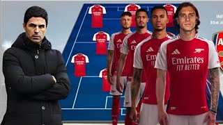 Arsenal SQUAD DEPTH 20242025  Arsenal WINNING THE PREMIER LEAGUE [upl. by Aicillyhp]