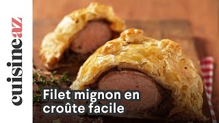 Filet mignon en croûte facile [upl. by Partridge]