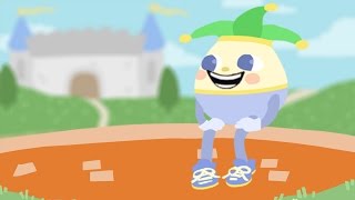 Humpty Dumpty Nursery Rhyme with Lyrics [upl. by Enyawud]