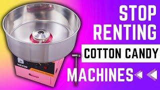 Sweeten Your Celebrations VEVOR Electric Cotton Candy Machine Review [upl. by Rance746]