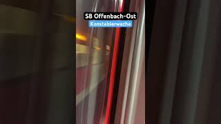 Konstablerwache RB430S8➡️OffenbachOst br430 sbahn shorts [upl. by Cooke]