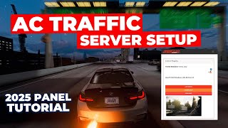 Assetto Corsa TRAFFIC SERVER  2025 Tutorial [upl. by Ardnik618]