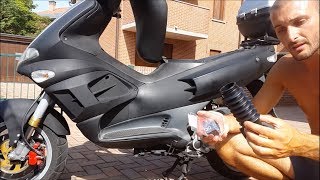 Tutorial Montaggio collettore dritto  airbox e componenti del carburatore [upl. by Runkel]