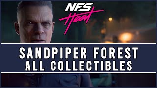 Need for Speed Heat  Sandpiper Forest All Collectables [upl. by Laforge]