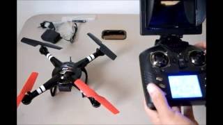 WLToys Q222G drone with altitude hold [upl. by Yorick]