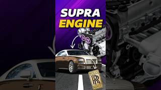 Toyota Supra Engine In RollsRoyce 😱🔥shorts shortsvideo rollsroyce supra [upl. by Zack]