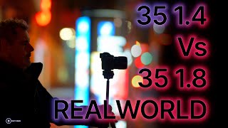 Nikon Z 35mm f14 vs Z 35 f18 S  Real World Comparison StillsVid  Lets Talk IntentMatt Irwin [upl. by Aihcats]