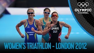 Triathlon  Women  London 2012 Olympic Games [upl. by Maiah]