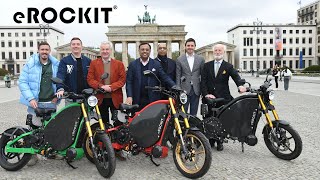 This bike will conquer the world eROCKIT Germany announces partnership with Motovolt India [upl. by Sidnarb400]