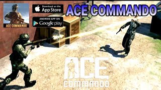 Ace Commando Beta Android Gameplay Full HD by Threye Military Games [upl. by Ynahirb568]