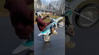 CRF110 WHEELIES crf110 honda pitbike wheelie [upl. by Yelir437]