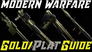 ALL LAUNCHERS GoldPlatinum Guide  Road to Damascus  Call of Duty Modern Warfare Tips amp Tricks [upl. by Suraved]