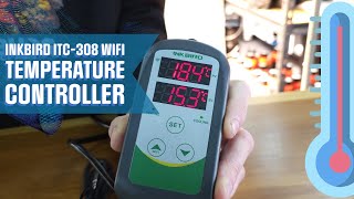 INKBIRD ITC308 WIFI Temperature Controller  Herbal House [upl. by Arihaj]