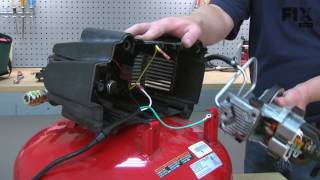 Porter Cable Air Compressor Repair – How to replace the Tube Seal [upl. by Wilkie]