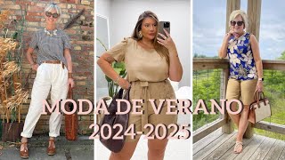 MODA DE VERANO 20242025 Para mujeres de todas las edades  BeatrizBeauty 🌿✨️ [upl. by Berta879]